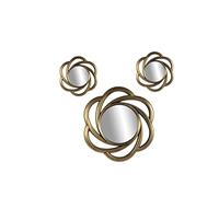 GICOS IMPORT EXPORT SRL SPECCHIO MOG. PLA. 3pz ORO 836855