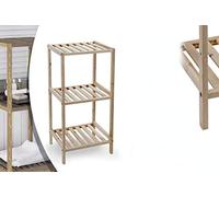 Gicos L.AOX SCAFFALE 3RIP 35x30x70cm 759253, Legno, Come da Foto