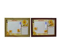 Gicos Lavagna Magnetica a Parete Bordo Legno 2 Modelli