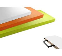 Gicos Mensola da parete pensile scaffale in legno mdf da muro parete 100 * 25 * 4 cm 3 colori DOU-788642