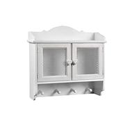 MOBILE PARETE PENSILE 2 ANTE CUORE APPENDIABITI APPPENDINO SHABBY CHIC 4214h36