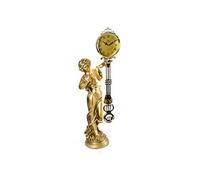 Gicos Orologio Pendolo Vintage Statua Decorativa Salotto Venere d'oro 84CM cod.587559