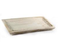 Gicos Piatto Vassoio Rettangolare centrotavola Cucina in Legno 50 * 25 * 4 cm GDO-745034