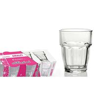 GICOS IMPORT EXPORT SRL Set 6 bicchieri bicchierini in vetro trasparente 65 ml chupiti digestivo linea amalfi JOZ-787645