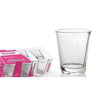 Gicos Set 6 Bicchieri Bicchierini in Vetro Trasparente 85 ml chupiti digestivo Positano JOZ-791314