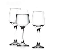 Gicos Set 6 Bicchieri Calice CALICI Acqua Parsifal 330CC Vetro Diamante STOVIGLIE Accessori Cucina