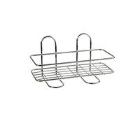 GICOS SRL PORTACOSMETICI Frontale Metallo 1 RIPIANO 25X10X12CM