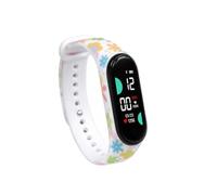 GiDaCom Colori del Tempo - Orologio Digitale con Ora e Data in 9 Fantasie Artistiche - Dal Romanticismo di Cuore d'Amore alle Atmosfere delle Stagioni - Indossa la Tua Sfumatura - Idea Regalo