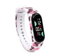 GiDaCom Colori del Tempo - Orologio Digitale con Ora e Data in 9 Fantasie Artistiche - Dal Romanticismo di Cuore d'Amore alle Atmosfere delle Stagioni - Indossa la Tua Sfumatura - Idea Regalo