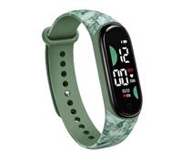 GiDaCom Colori del Tempo - Orologio Digitale con Ora e Data in 9 Fantasie Artistiche - Dal Romanticismo di Cuore d'Amore alle Atmosfere delle Stagioni - Indossa la Tua Sfumatura - Idea Regalo