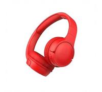GiDaCom Cuffie Over-Ear Wireless New Explosions BT510 con Cancellazione Attiva del Rumore (ANC), Ricarica Type-C, Suono Bass Puro e Design Semplice - Riduzione Fisica del Rumore + Voice HD (Rosso)