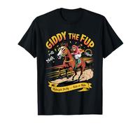GIDDY THE CUP Retro Flat Racing Maglietta