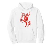 Giddyup! Sasquatch Cowboy & Unicorn Felpa con Cappuccio