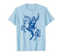 Giddyup! Sasquatch Cowboy & Unicorn Maglietta