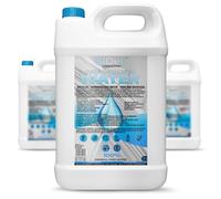 GiDeli Acqua demineralizzata, 3 x 5 l, acqua distillata per ferro da stiro, batterie, refrigeratore, umidificatore, acquario e laboratorio, acqua senza calcare, inodore, trasparente