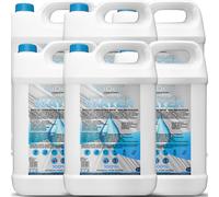 GiDeli Acqua demineralizzata 6x5L Acqua distillata per ferro da stiro, batterie, refrigeratore, umidificatore, acquario e laboratorio acqua senza calcare, inodore, trasparente