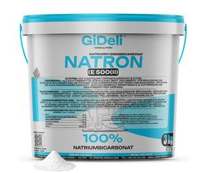 GiDeli Bicarbonato di Sodio Purissimo 3kg - Ideale per la Lievitazione della Pasta per Dolci - Utilizzabile Anche per Lavare e Pulire - Uso Versatile a Casa - Regolatore pH Acqua Piccole Piscine