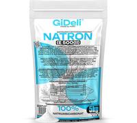 GiDeli Bicarbonato di Sodio Purissimo 5kg - Ideale per la Lievitazione della Pasta per Dolci - Utilizzabile Anche per Lavare e Pulire - Uso Versatile a Casa - Regolatore pH Acqua Piccole Piscine