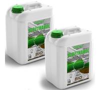 GiDeli bioetanolo 2 x 10 l profumo di bosco 96,6% etanolo per caminetti interni ed esterni senza fumo e fuliggine - da mais e barbabietole da zucchero