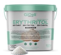 GiDeli Eritrito 3 kg in secchio Sostituto dello zucchero semolato alimentare come alternativa vegana e amica dei denti