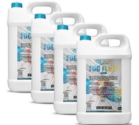 GiDeli Fluido per nebbia 4 x 5 l - Macchina per nebbia liquida per interni ed esterni - Densità fine per spettacoli ed effetti di illuminazione