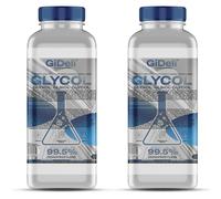 GiDeli Glicole propilenico 99,5% 2 x 1 L - Monopropilenglicole PG | Solvente per cosmetici, farmaceutica e chimica, per industria, laboratorio e applicazioni tecniche