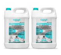 GiDeli Isopropanolo 99,9% 2 x 5 l alcool isopropilico ad alta percentuale alcool