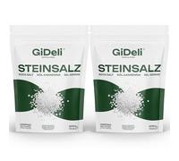 GiDeli Salgemma Integrale 10 kg - Sale Grosso da Cucina Non Raffinato | un solo ingrediente, macinasale e salatura a mano, acqua di cottura, salamoia, conserve domestiche, grana grossa