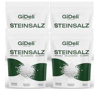 GiDeli Salgemma Integrale 20 kg - Sale Grosso da Cucina Non Raffinato | un solo ingrediente, macinasale e salatura a mano, acqua di cottura, salamoia, conserve domestiche, grana grossa