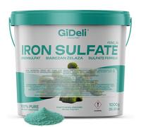 GiDeli Solfato di ferro 1 kg eptahidrato ortensia fertilizzante per il giardino e l'agricoltura FeSO4