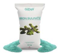 GiDeli Solfato di ferro 10 kg eptahidrato ortensia fertilizzante per ortensia per il giardino e l'agricoltura FeSO4