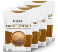 GiDeli Zucchero bruno, 4 x 5 kg, non raffinato