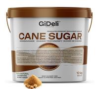 GiDeli zucchero marrone 10 kg non raffinato in secchio