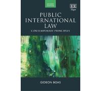 Gideon Boas Public International Law (Copertina rigida)