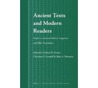 Gideon Kotzé Ancient Texts and Modern Readers (Copertina rigida)