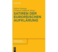 Gideon Stiening Satiren der europäischen Aufklärung (Frühe Ne (Copertina rigida)