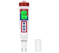 GIDIGI Tester digitale per idrogeno, misuratore ORP, tester 6 in 1 pH TDS per acqua domestica, pH ORP TDS EC Temperatura H2 Meter per acqua potabile, idroponica, piscine, acquari pesci