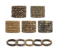 GIDWRIY 30 elastici per capello donna, fascia sottili per capelli lisci e ricci