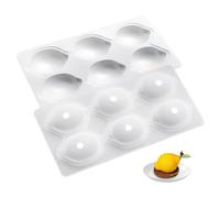 GIDWRIY Stampo Silicone Limone 3d,Stampo per Torta Mousse,Stampi Dessert Pasticceria,stampi silicone dolci Riutilizzabile,Stampos per Cioccolatini,Chocolate Mold,Stampini per Caramelle,Ghiaccio