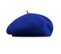 GIDWRIYBerretto Basco Lana Parigino Donna, Stile Francese Moderno, Classico Elegante, Vintage Blu