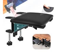 Giecy Supporto per bracciolo da scrivania, supporto per gomito ergonomico pieghevole per prolunga da scrivania per computer per casa e ufficio