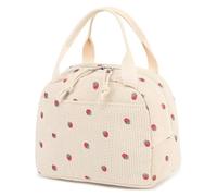 GIEEU Borsa termica per il pranzo da donna, per adulti e bambini, a prova di perdite, graziosa borsa termica portatile per scuola, ufficio, picnic