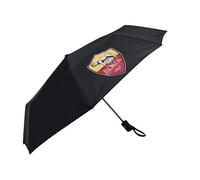Giemme articoli promozionali - Ombrello Tascabile Nero Logo A.S. Roma Prodotto Ufficiale Idea Regalo