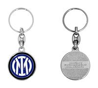 Giemme Portachiavi Inter Nuovo Logo Metallo Dipinto Originale Ufficiale