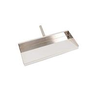 Giemme Spoleto Leccarda in acciaio inox. Recipiente Raccogli Grassi, 59 Centimetri