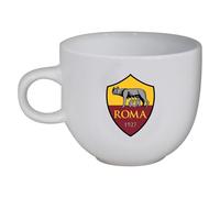 Giemme Tazza Mug da Colazione Compatibile con Roma Bianco Unica