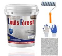 Gienslru Louis Forest Epoxy Floor Paint, sabbia epossidica per calcestruzzo, Louis Forest Fl-oor Coating, vernice epossidica per pavimenti, impermeabile e non