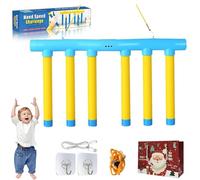 Gienslru Set di gioco riflettente Drop Stick Challenge, Drop It Catch It Win il suo gioco di reazione, giochi di cattura di bastoni da cadere, 3 velocità di caduta, giocattolo di allenamento a