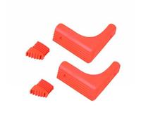 GIERRE D4073 Kit Piedini Antiscivolo di Ricambio per Sgabelli, 4 Pezzi Anteriori e Posteriori, Compatibile con Modello BA310
