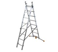 Gierre Hobbylot AL310HHL - Scala Trasformabile 2x8 - Multifunzione in Alluminio